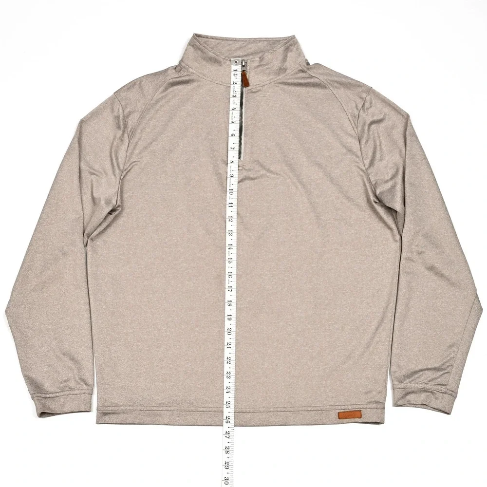 Rafter C Men's 1/4 Quarter-Zip Pullover Lightweight Western Cowboy Golf Medium‎